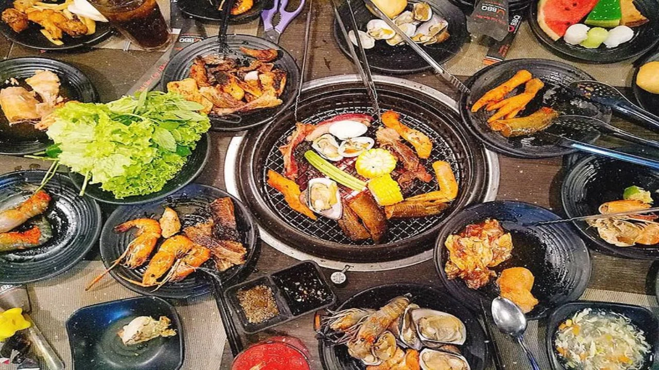 Buffet hải sản Biển Đông