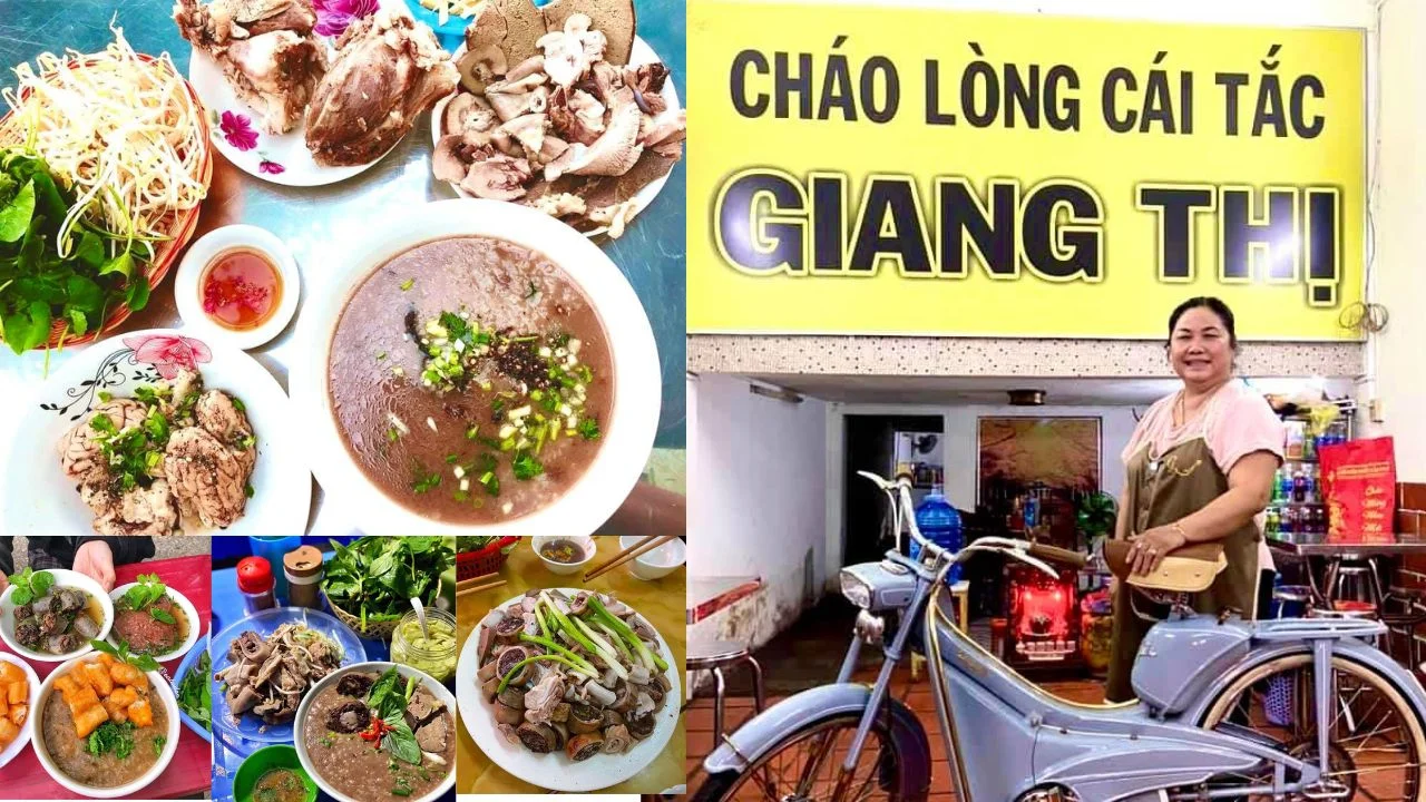 Cháo lòng Cái Tắc Giang Thị