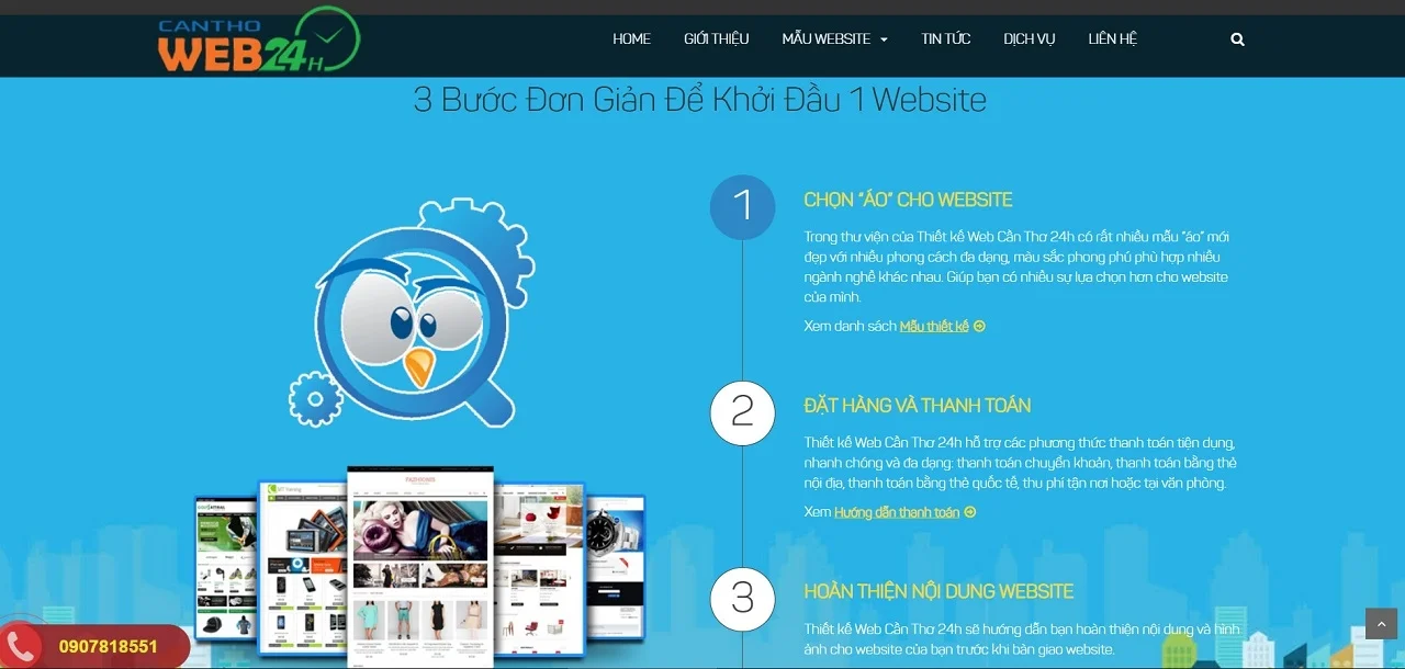 công ty thiết kế website