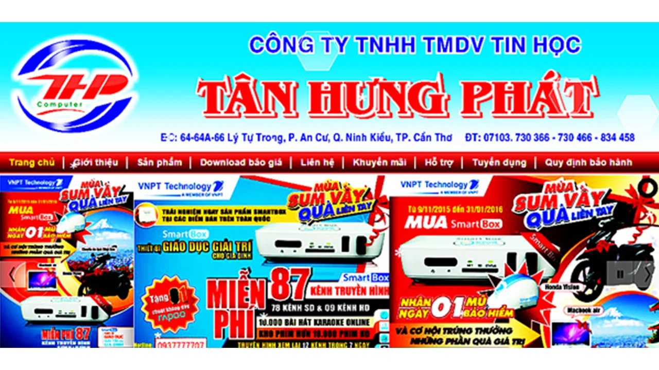 Cửa Hàng Tin Học Tân Hưng Phát Cần Thơ