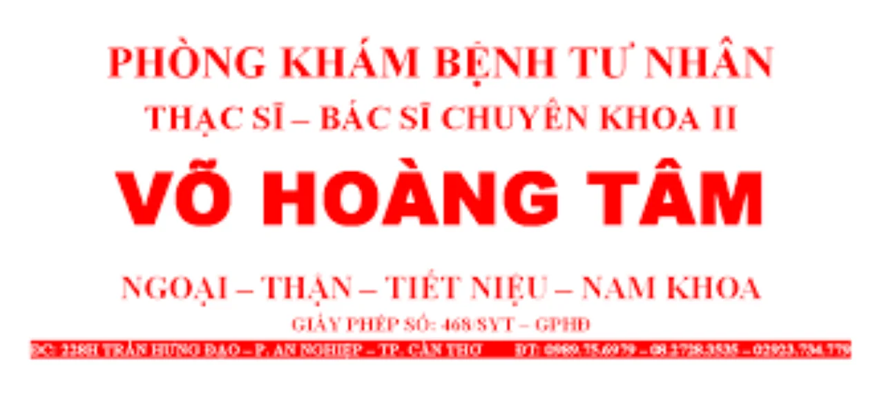 Khám Nam Khoa tại Bs. Võ Hoàng Tâm