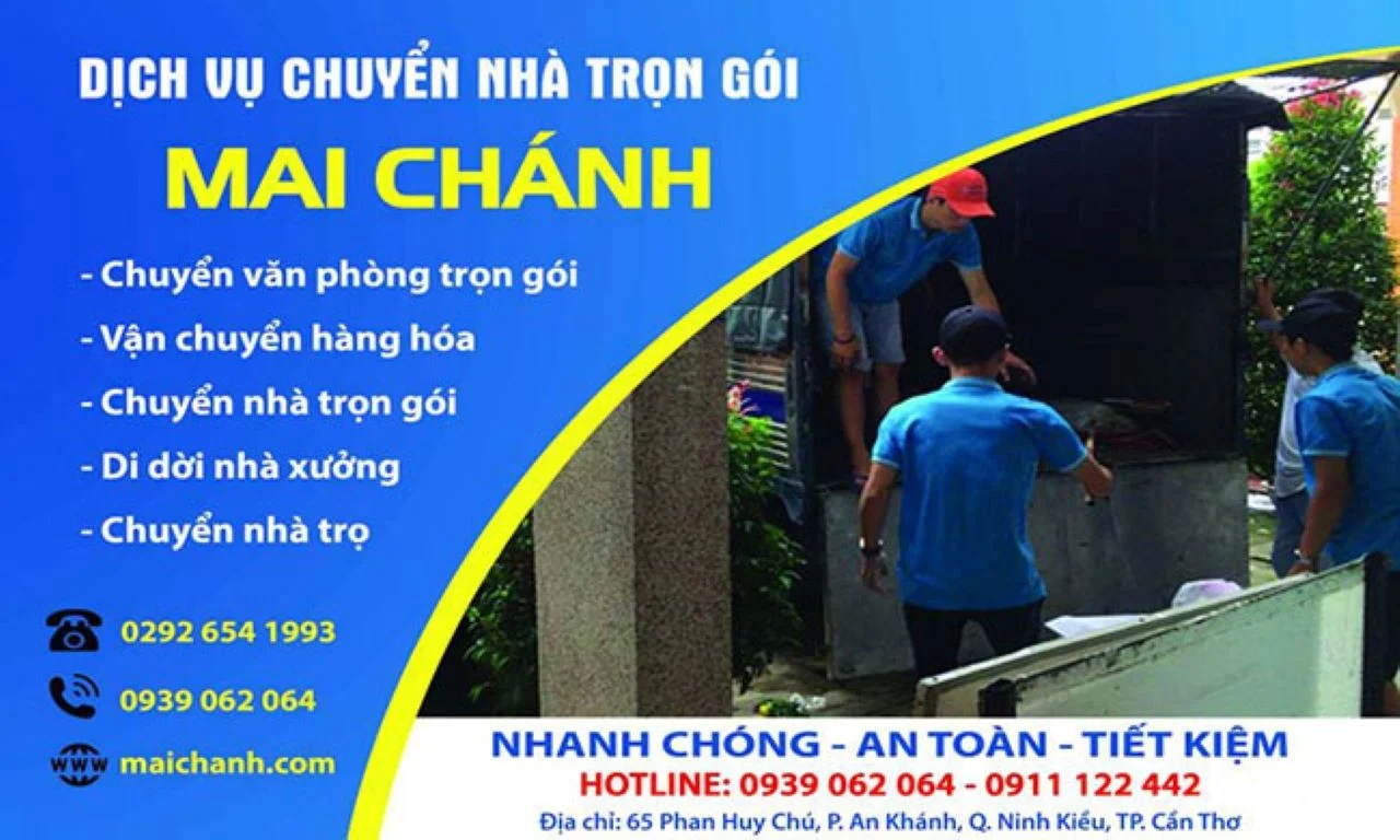 Mai Chánh dịch vụ cho thuê xe tải ở Cần Thơ