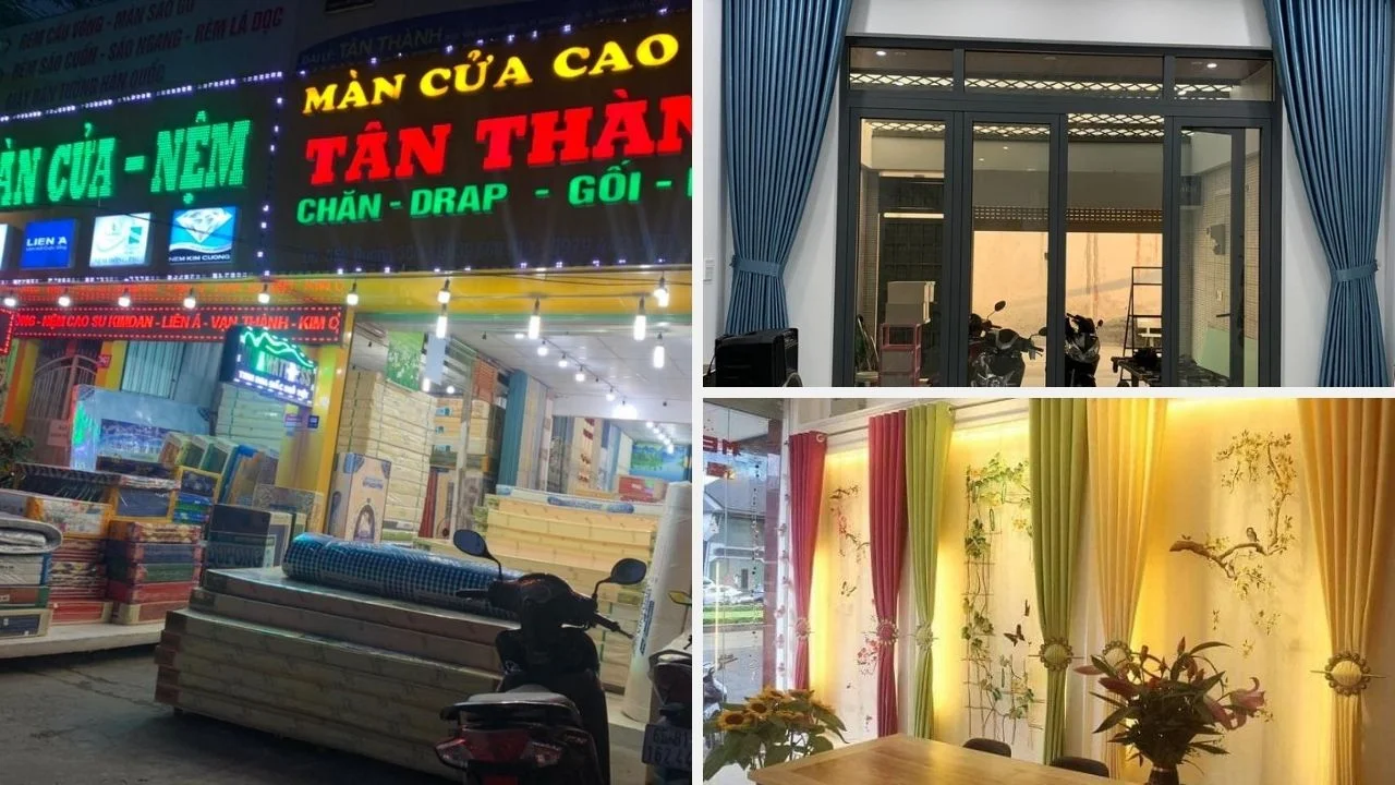 Màn cửa Tân Thành giá rẻ