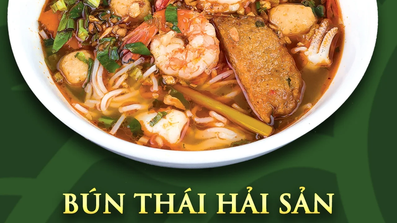 Quán bún thái đậm vị Cần Thơ