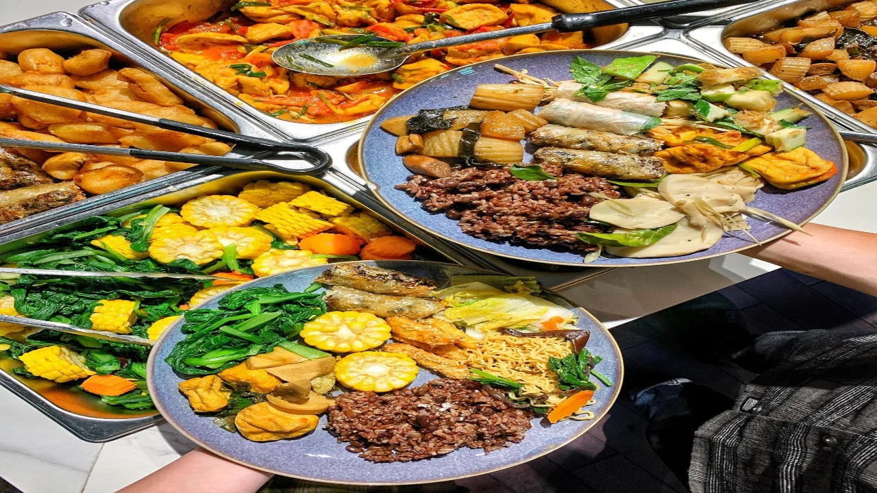 Quán buffet chay Diệu An Cần Thơ