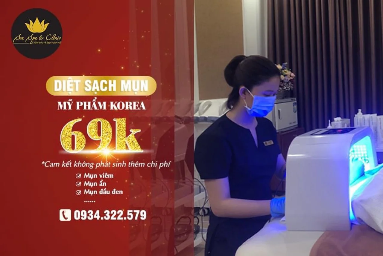 Sen River Spa -  Spa trị mụn Cần Thơ