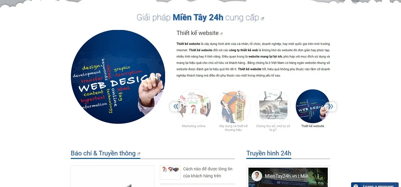 Thiết kế web bán hàng cần thơ