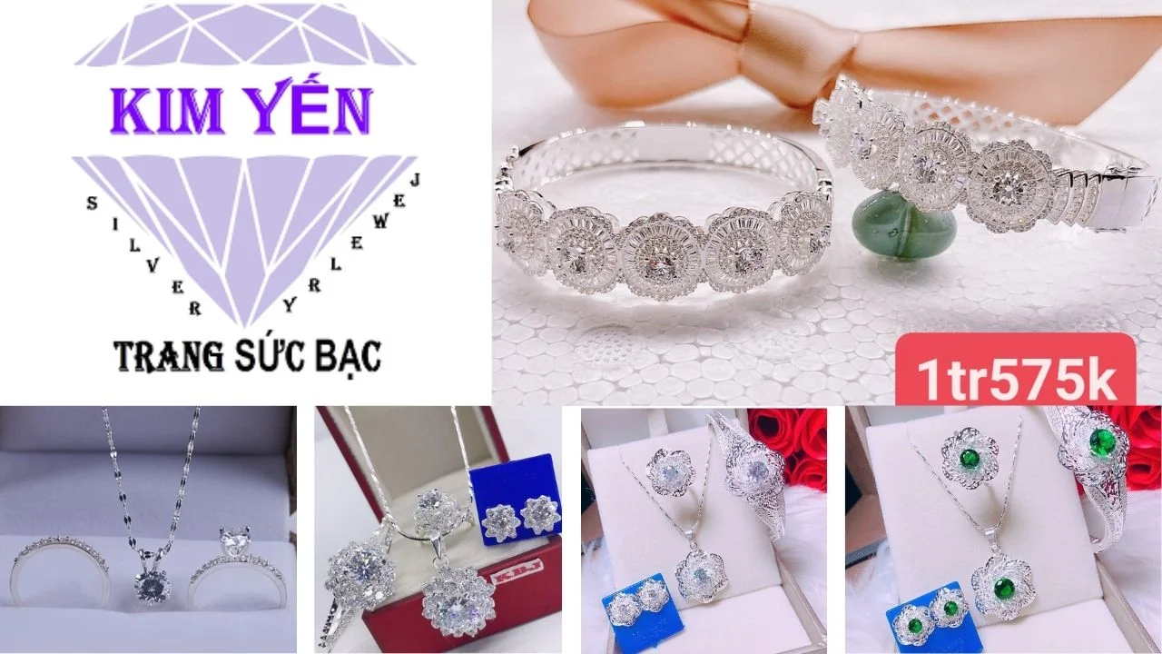 Trang sức bạc - Mỹ Phẩm Kim Yến