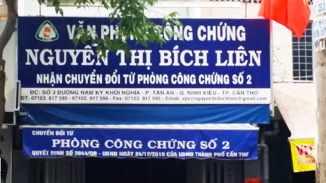 Văn phòng công chứng Nguyễn Thị Bích Liên