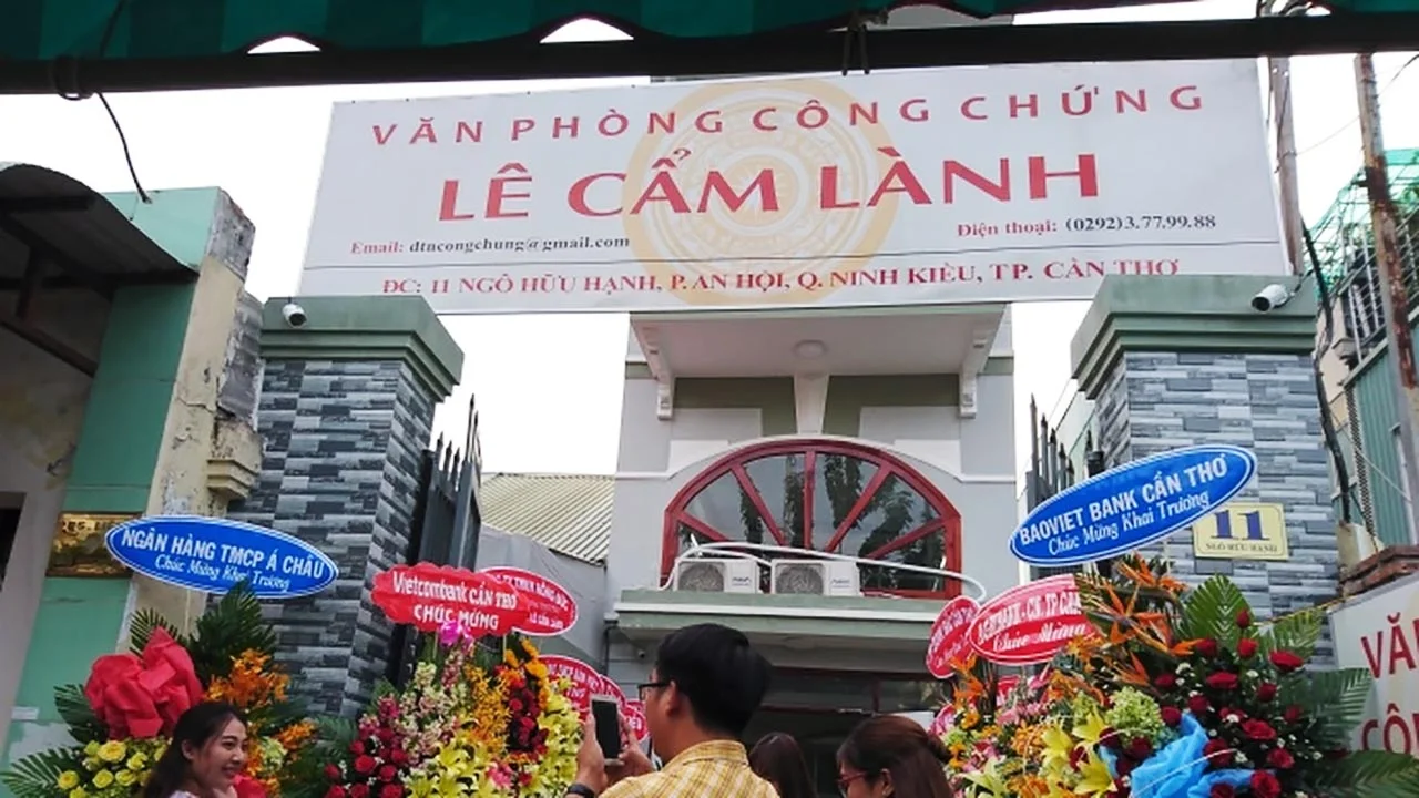 Văn phòng công chứng Lê Cẩm Lành