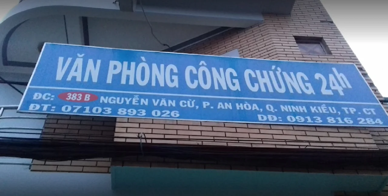 Văn phòng công chứng 24h