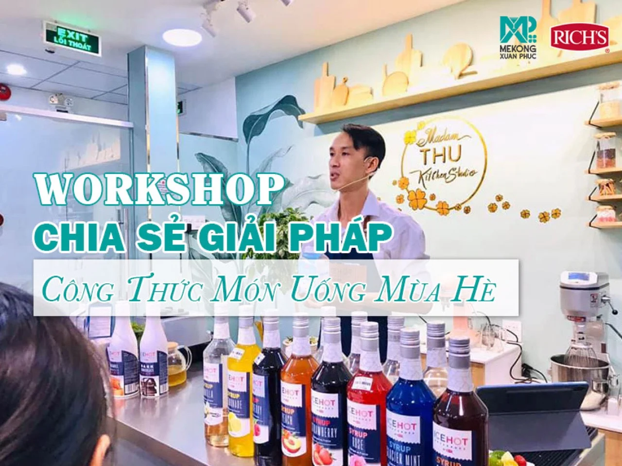 Workshop dạy pha chế Cần Thơ miễn phí tại Mekong Xuân Phúc