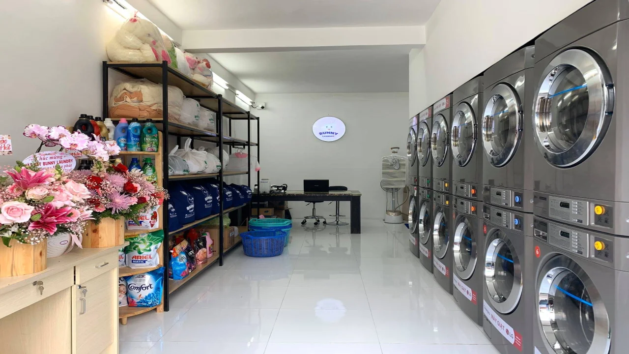 Giặt ủi sấy cần thơ Bunny Laundry 