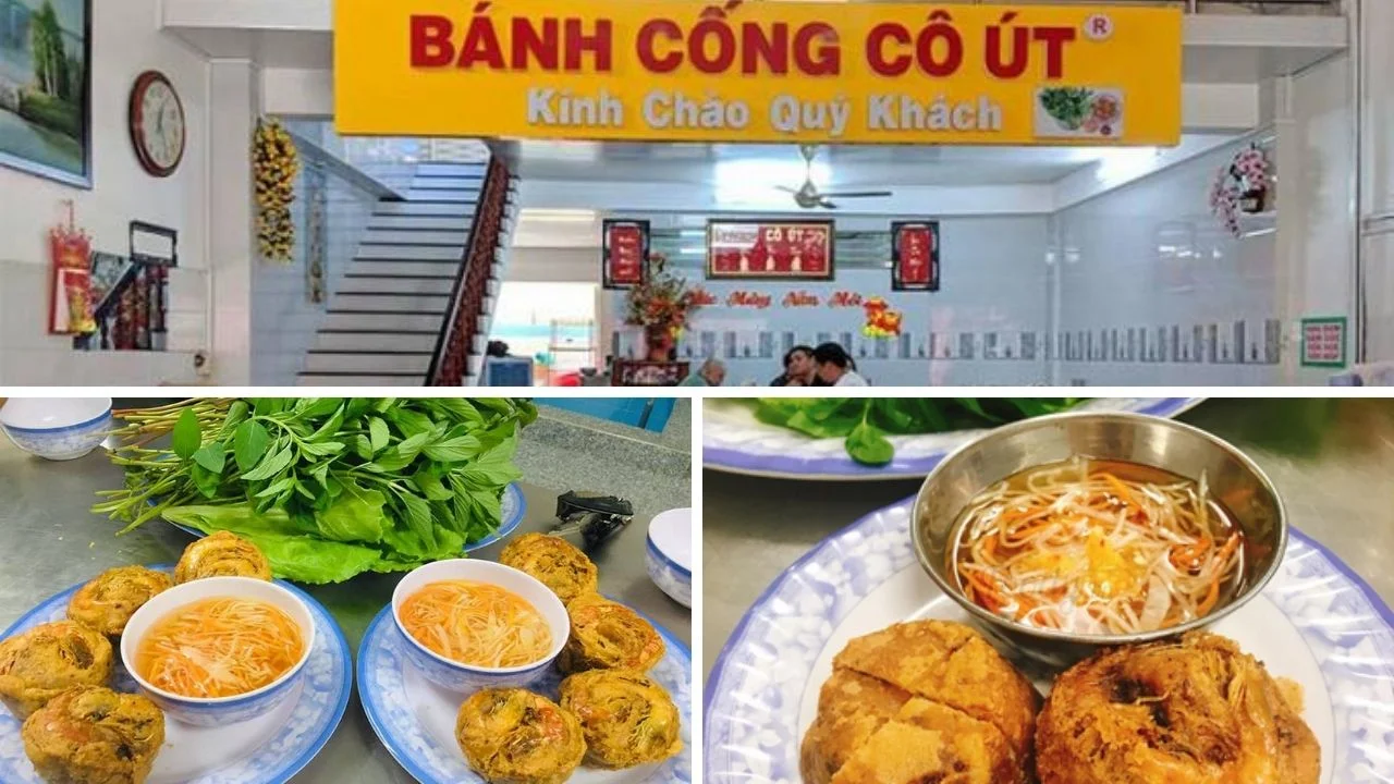 Tiệm bánh cống Cần Thơ - Cô Út