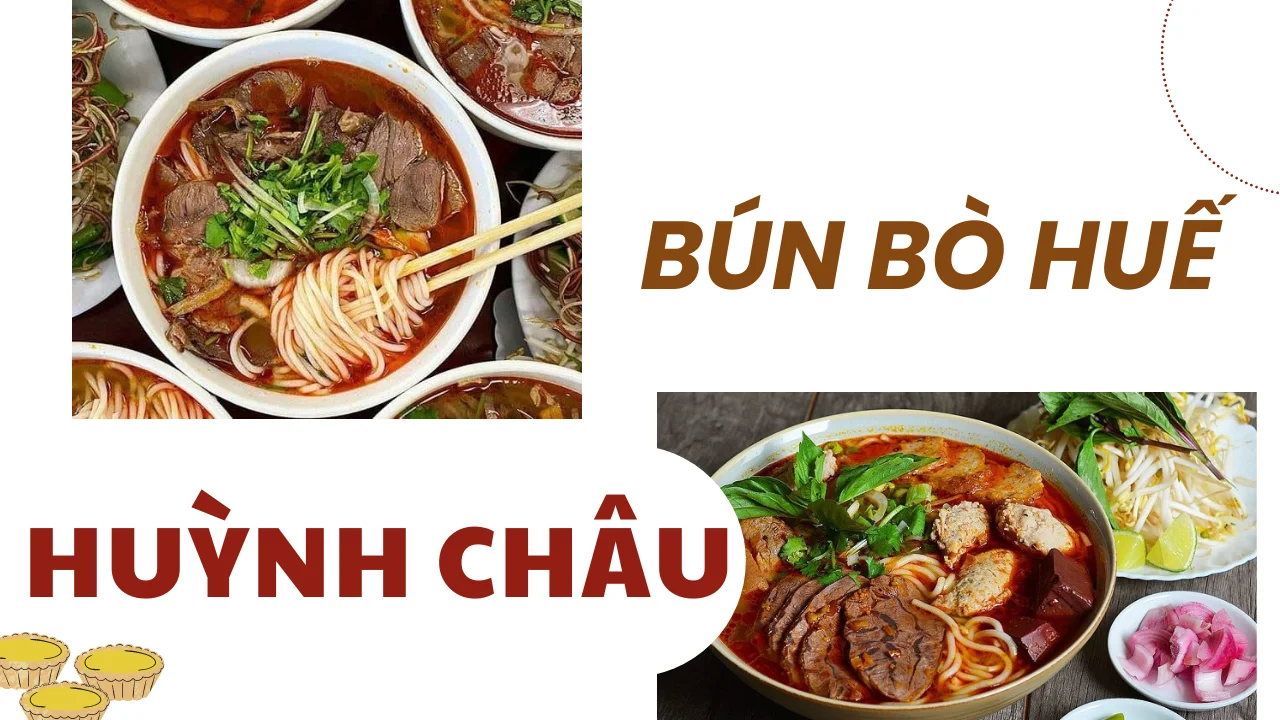 Địa điểm ăn sáng Cần Thơ ngon tại Quán bún bò Huế Huỳnh Châu