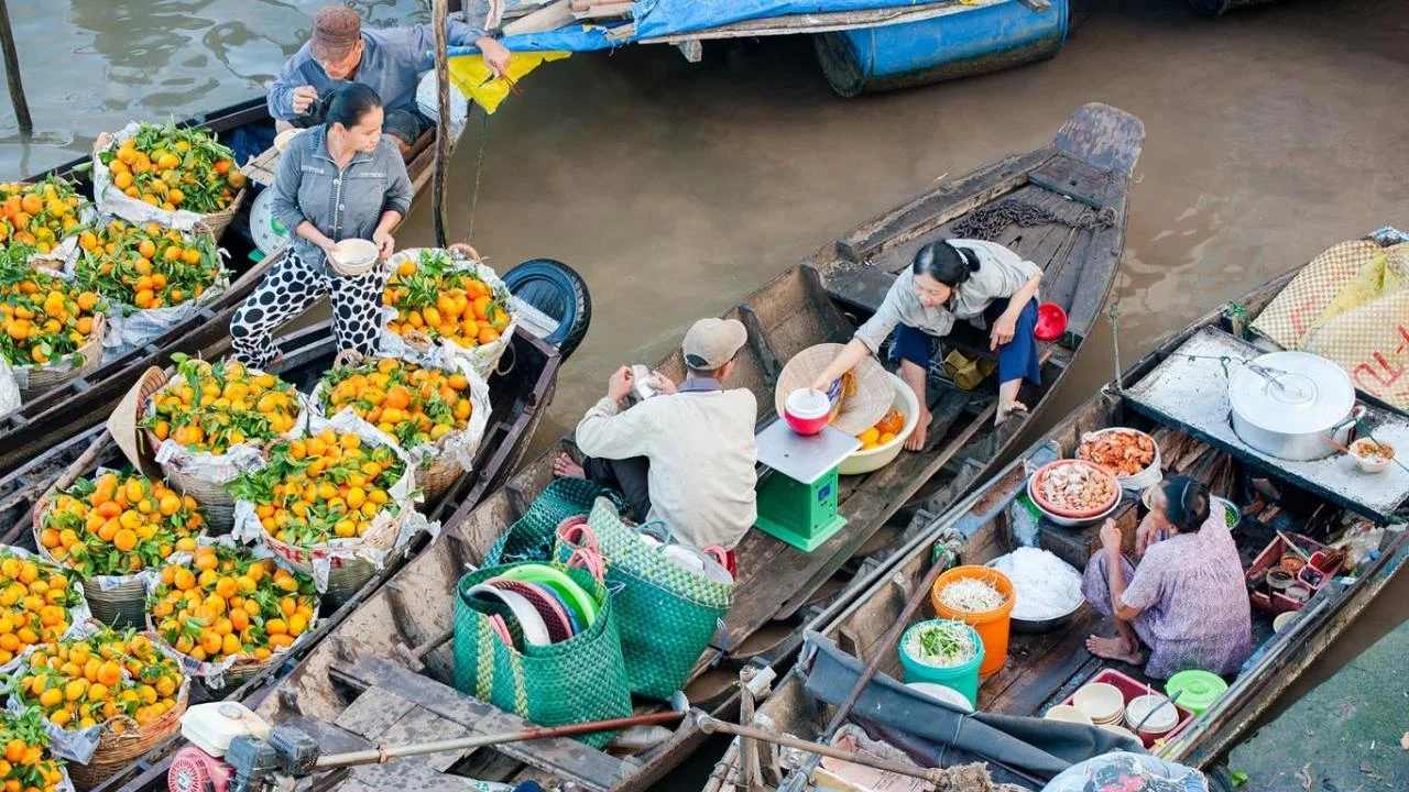 Chợ nổi Cái Răng