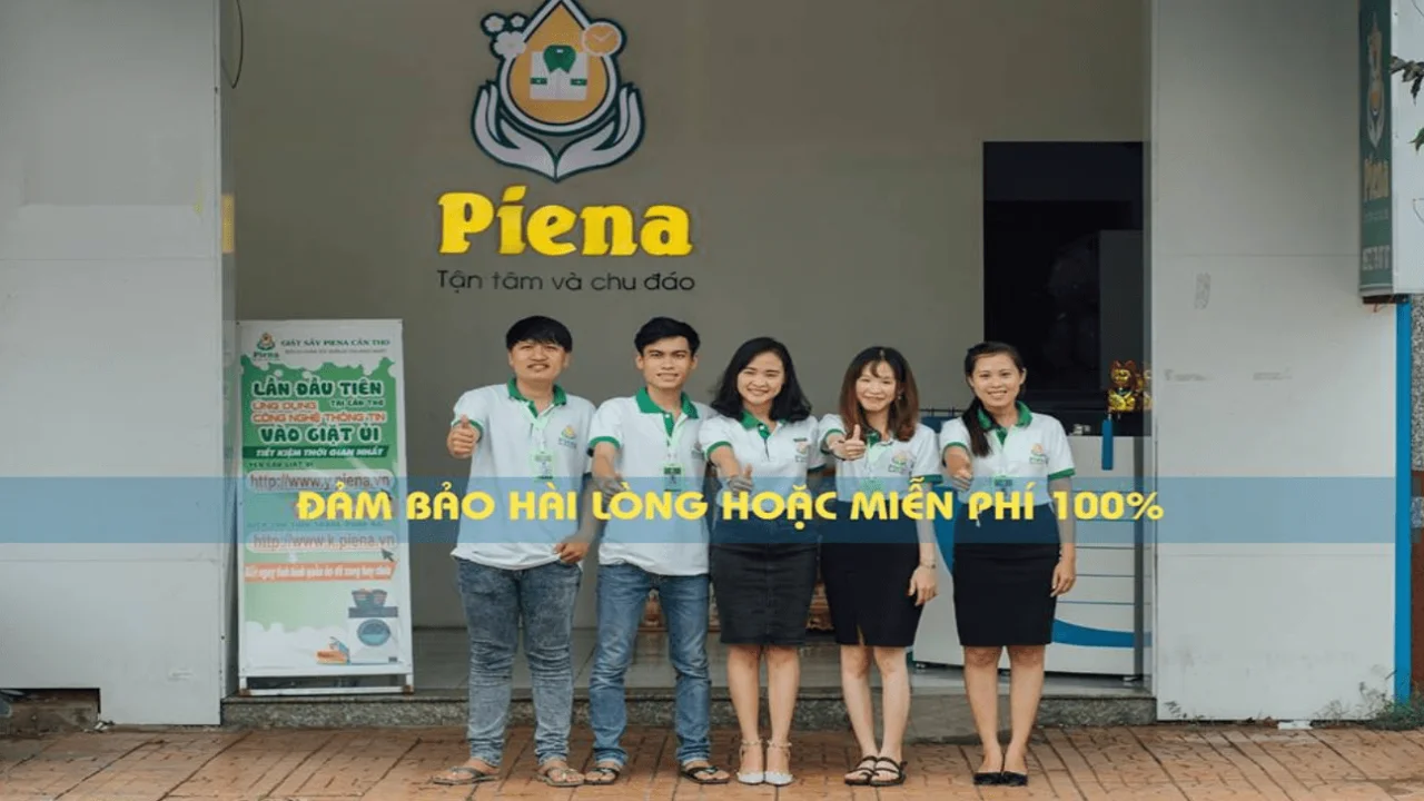 Tiệm giặt ủi cần thơ PIENA