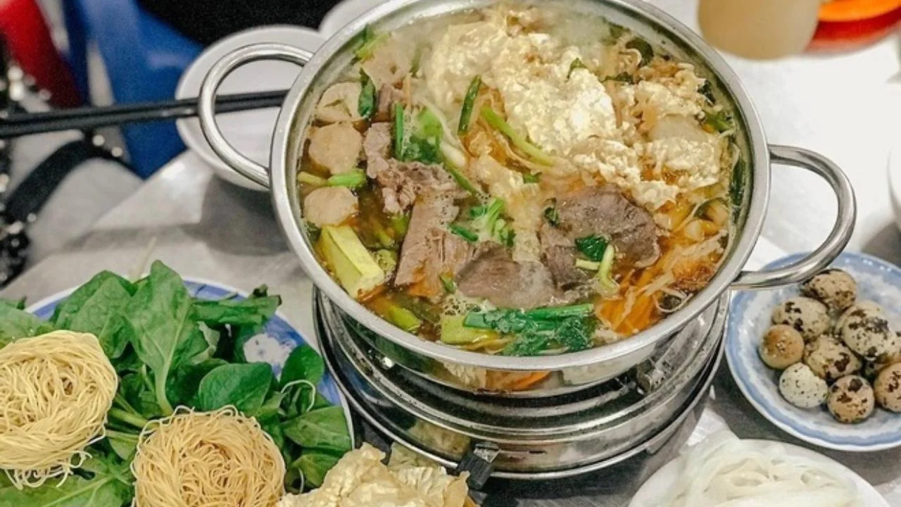 Lẩu bò Cao Thắng