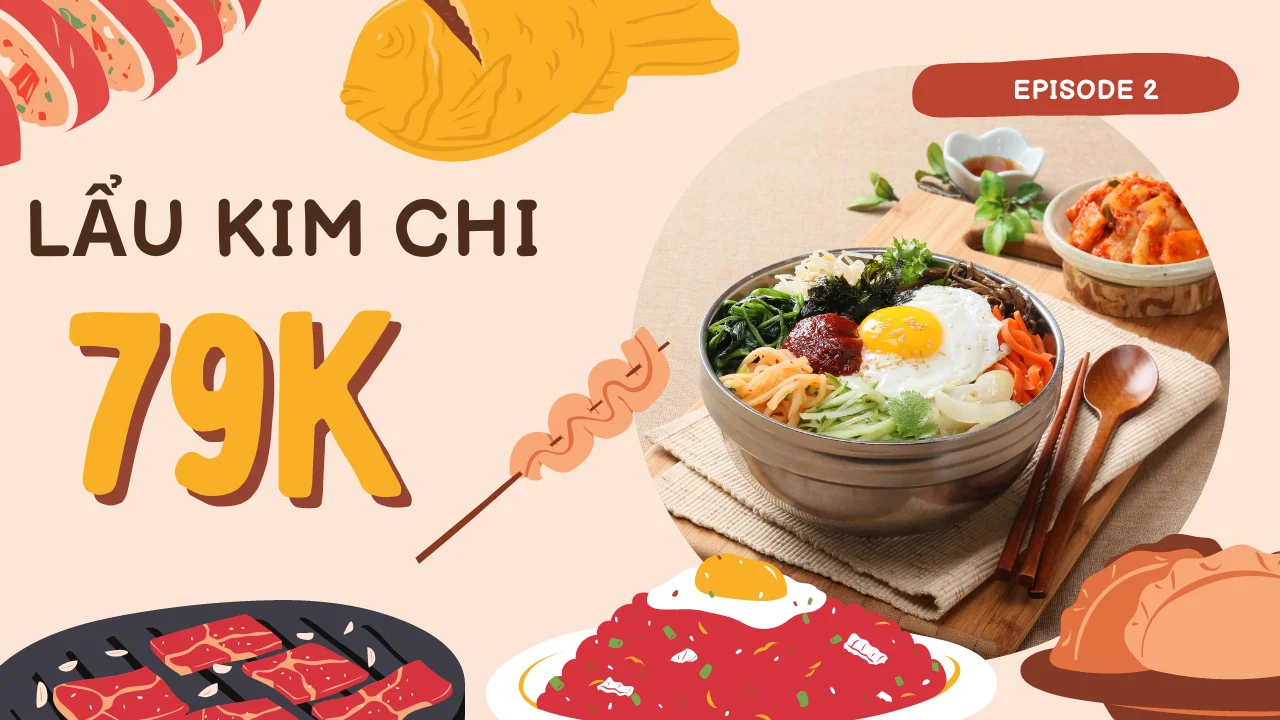 Lẩu kim chi Hàn Quốc 79k