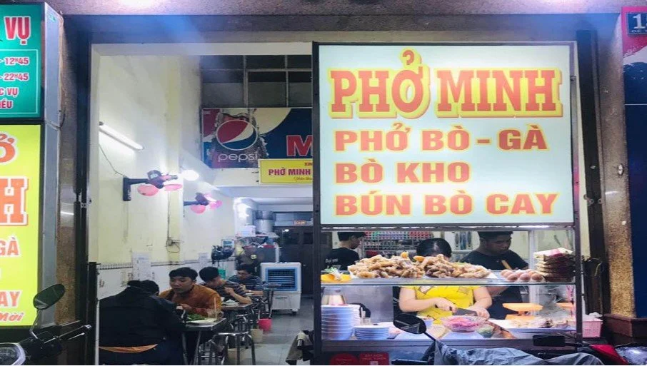 Quán phở Minh Cần Thơ - Phở bò nổi tiếng