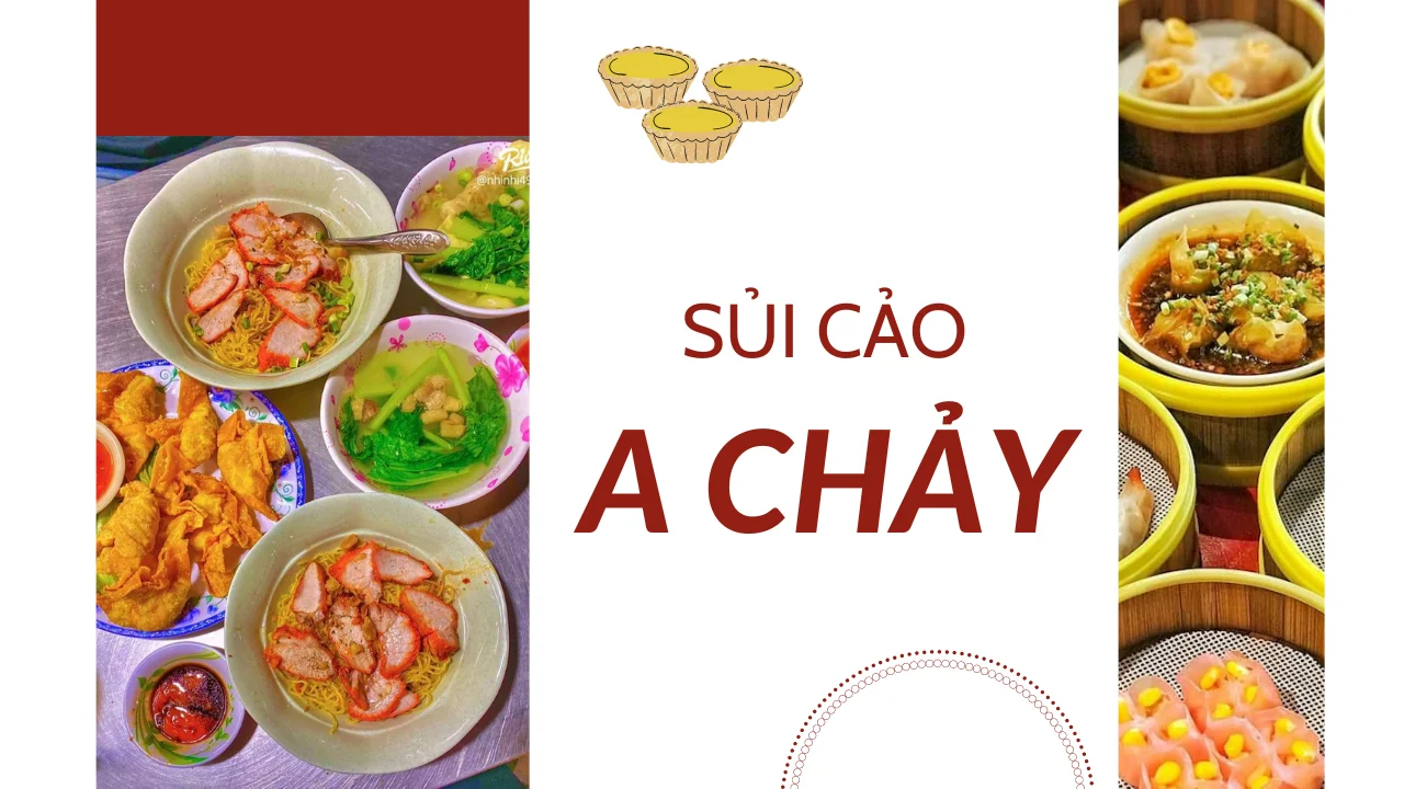 Ăn sáng Cần Thơ tại Quán sủi cảo A Chảy