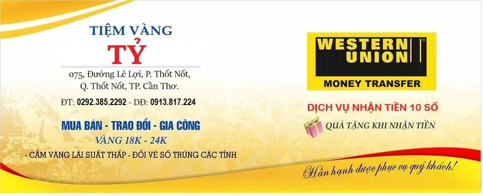 Cửa hàng Vàng Tỷ