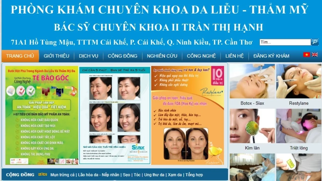 Phòng khám chuyên khoa da liễu