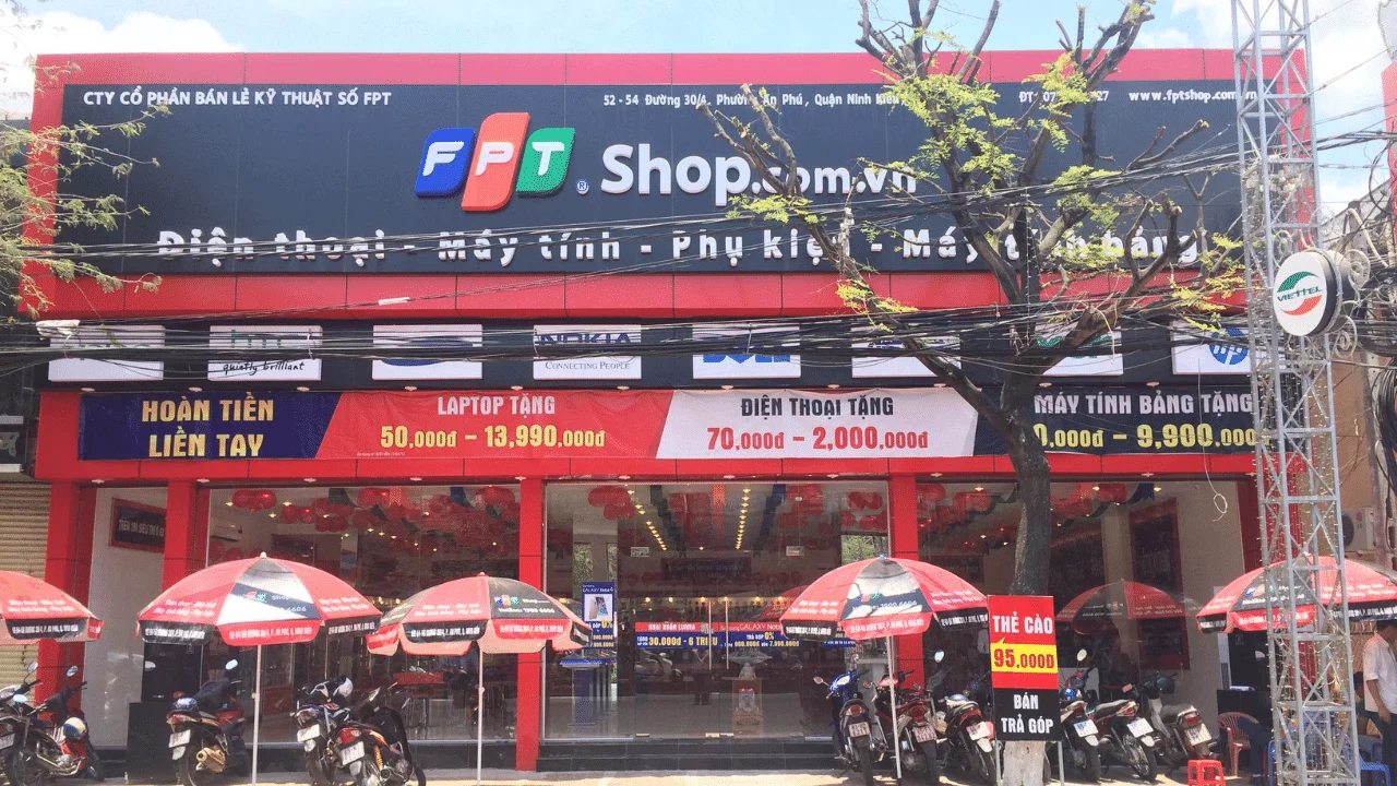 FPT Shop - chuyên Laptop Cần Thơ chính hãng